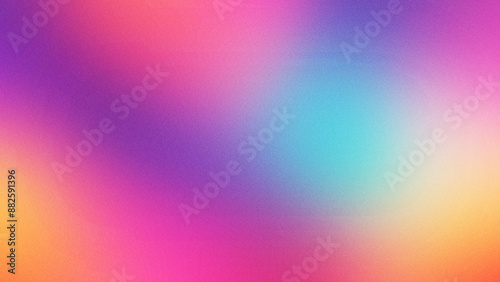 Abstract gradient background with blur and noise effect