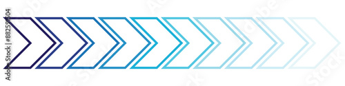 Long arrow vector icon.  horizontal double arrow. Vector 10 Eps.