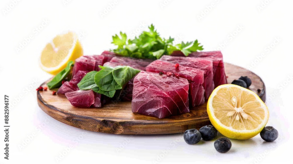 Fresh Tuna Steaks with Herbs and Lemon Fresh Tuna Steaks with Herbs and Lemon