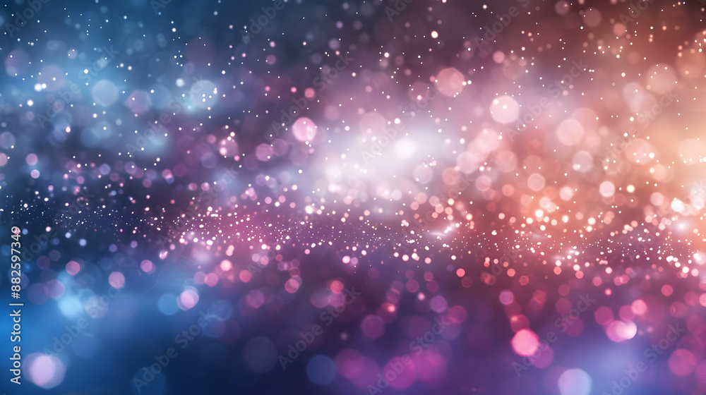 Abstract Background with Purple and Blue Bokeh Lights Abstract Background with Purple and Blue Bokeh Lights