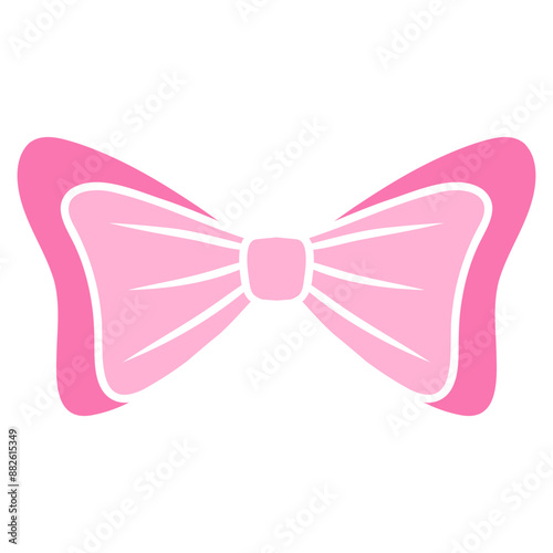 pink ribbon bow
