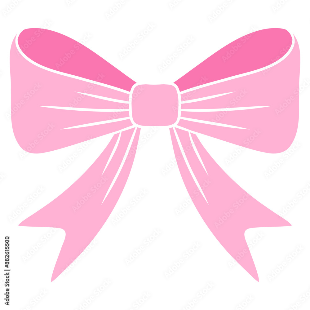 pink bow and ribbon pink bow and ribbon