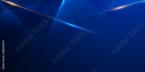 Blue background design with elegant effect elements, abstract vector illustration