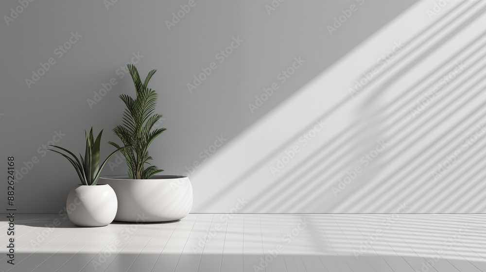 abstract 3d interior scene with white ball and sunlight with gray background color. abstract 3d interior scene with white ball and sunlight with gray background color.