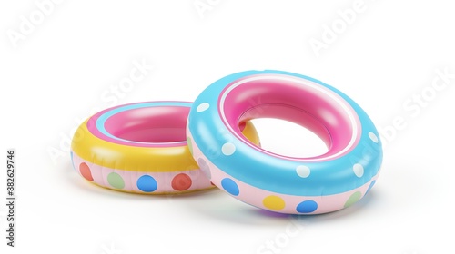 young man, handsome, sheikh, wealthy, affluent, Arabic, Middle Eastern, portrait, elegant, luxury3d inflatable swimming rings pool rubber circle top and side view on Isolated on white background Cha