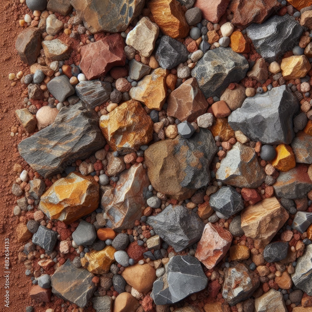 Harmony of Nature: Rocks and Surroundings Harmony of Nature: Rocks and Surroundings