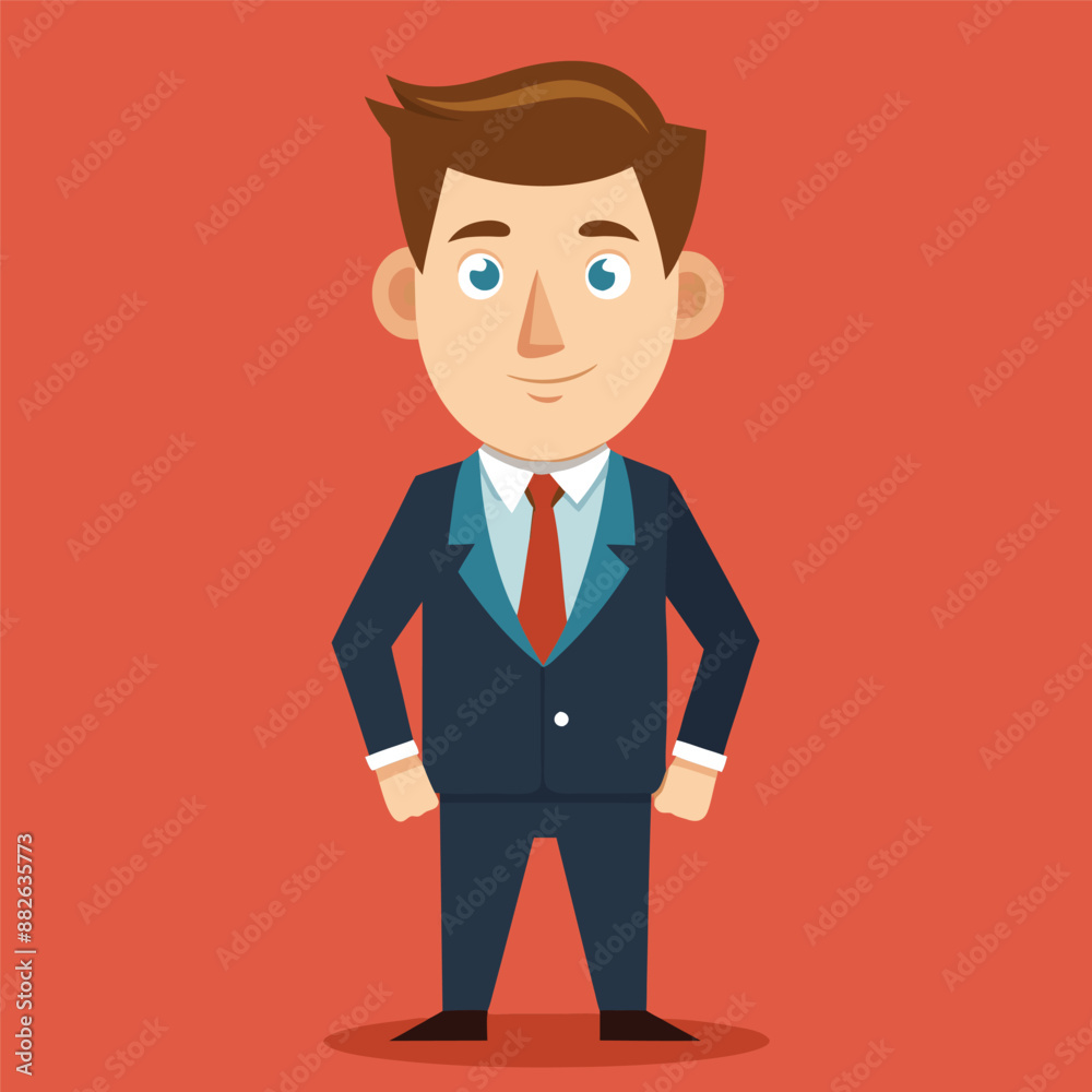 business man character vector illustration business man character vector illustration