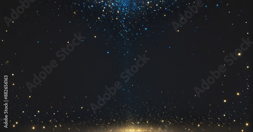 A magnificent starry night scene with a rich field of glowing stars twinkling softly against a dark, expansive sky for a serene effect
