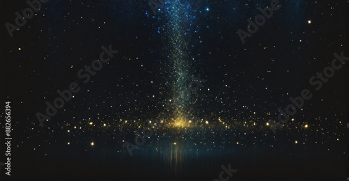 A breathtaking starry night backdrop featuring numerous twinkling stars glowing softly across a dark, expansive sky for an ethereal effect
