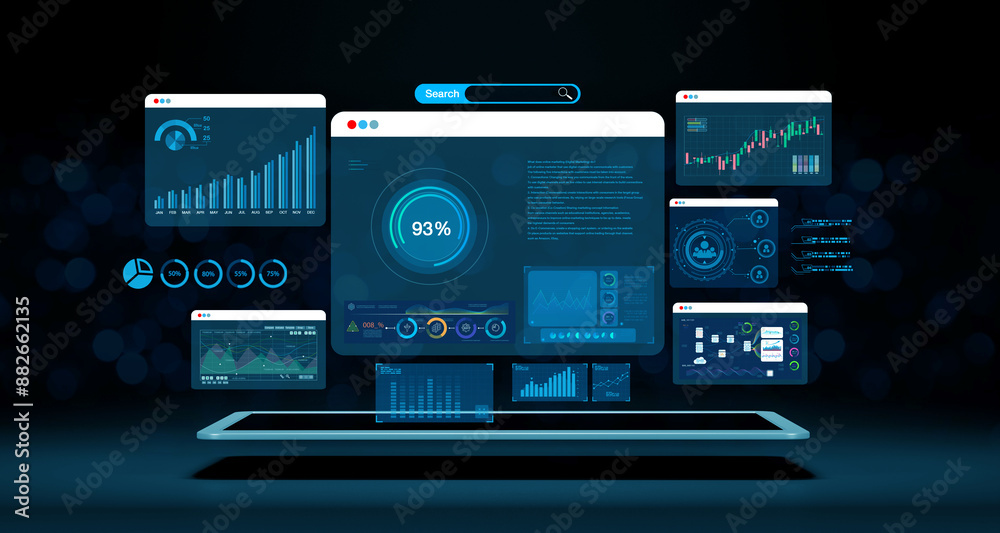 dashboard for business analysis. Data and management system with KPIs and indicators connected to databases for finance, marketing. dashboard for business analysis. Data and management system with KPIs and indicators connected to databases for finance, marketing.