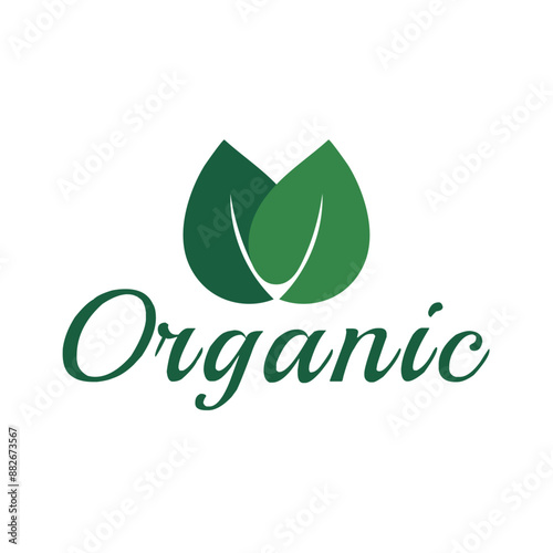 Organic, natural product, eco, vegetarian, leaf icon