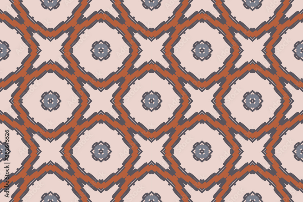 Tile Pattern Portuguese, Traditional Ethnic Ikat, Aztec Abstract Vector Pattern, Seamless Pattern in Tribal, Folk Embroidery and Mexican Style. Tile Pattern Portuguese, Traditional Ethnic Ikat, Aztec Abstract Vector Pattern, Seamless Pattern in Tribal, Folk Embroidery and Mexican Style.