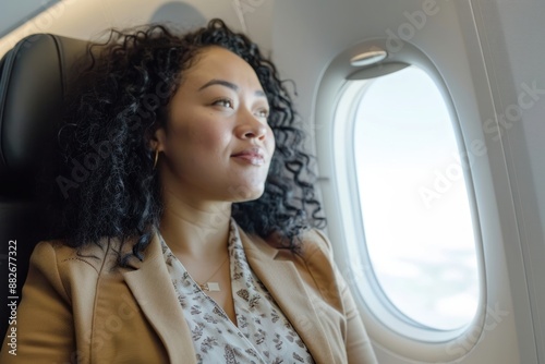 Samoan woman window looking adult. © Rawpixel.com