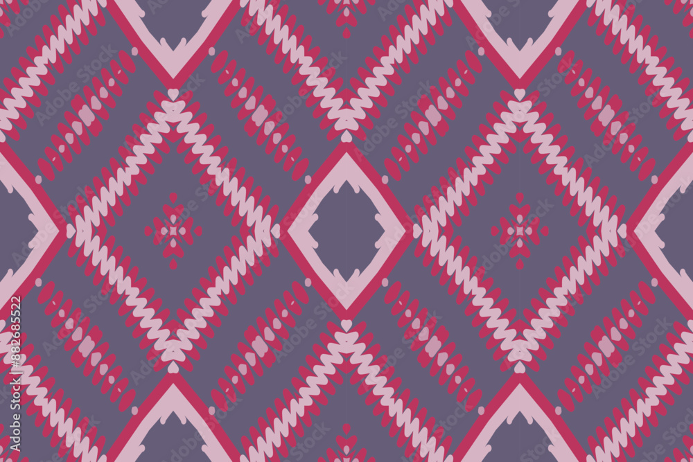 Ceraamiche Decorative, Traditional Ethnic Ikat, Aztec Abstract Vector Pattern, Seamless Pattern in Tribal, Folk Embroidery and Mexican Style. Ceraamiche Decorative, Traditional Ethnic Ikat, Aztec Abstract Vector Pattern, Seamless Pattern in Tribal, Folk Embroidery and Mexican Style.