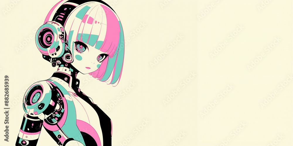 Fototapeta premium アンドロイド