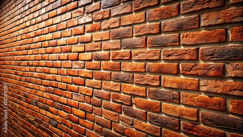 High resolution brick wall texture with wide perspective for backgrounds, textures, templates