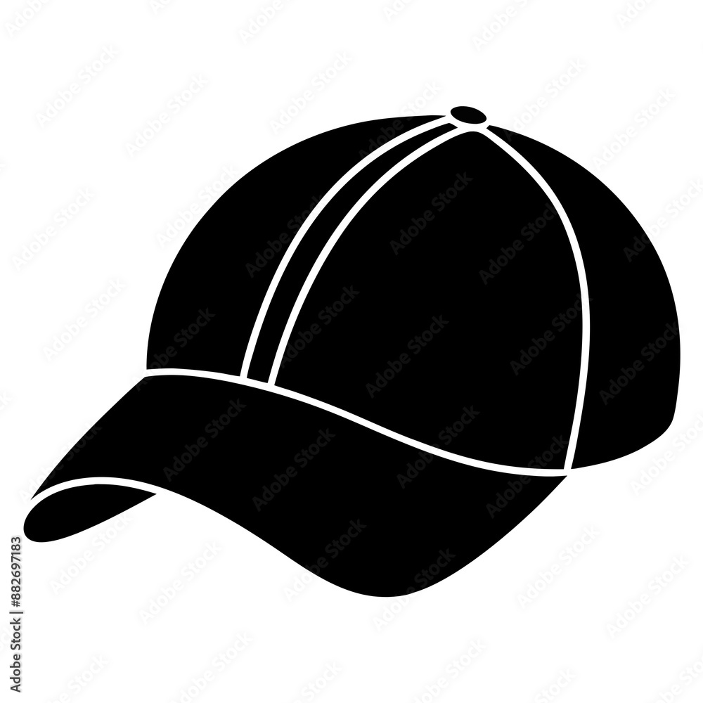baseball cap isolated on transparent background 