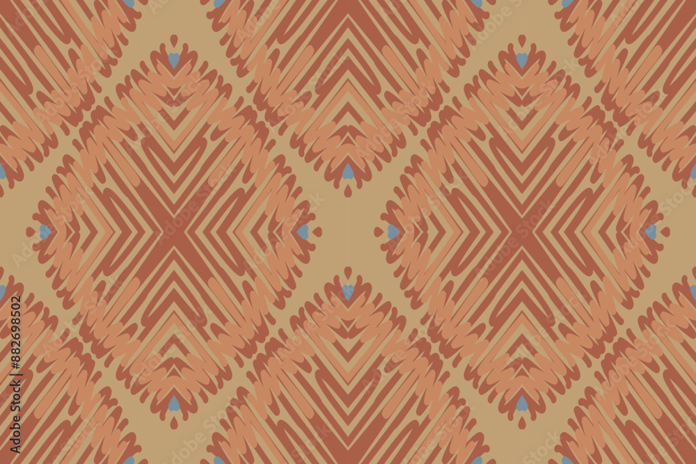 Ethnic abstract ikat art , geometric ethnic seamless pattern . textile Design for background , wallpaper, abstract, african, ajrakh pattern, allover,