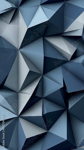 Abstract geometric background with shades of blue and grey, suitable for corporate presentations and business projects