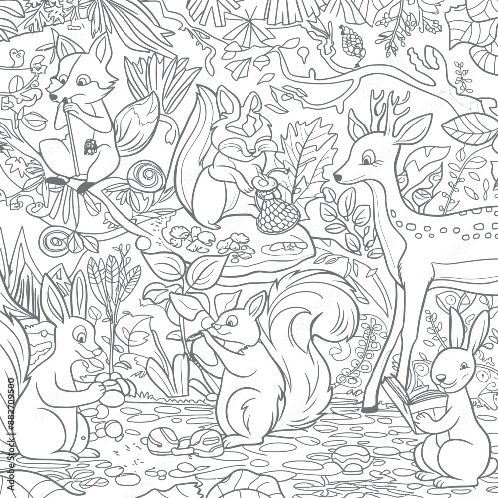 Animals coloring page Animals coloring page