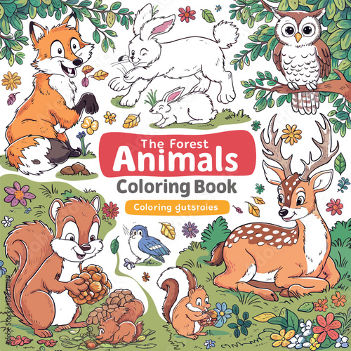 Animals book cover design