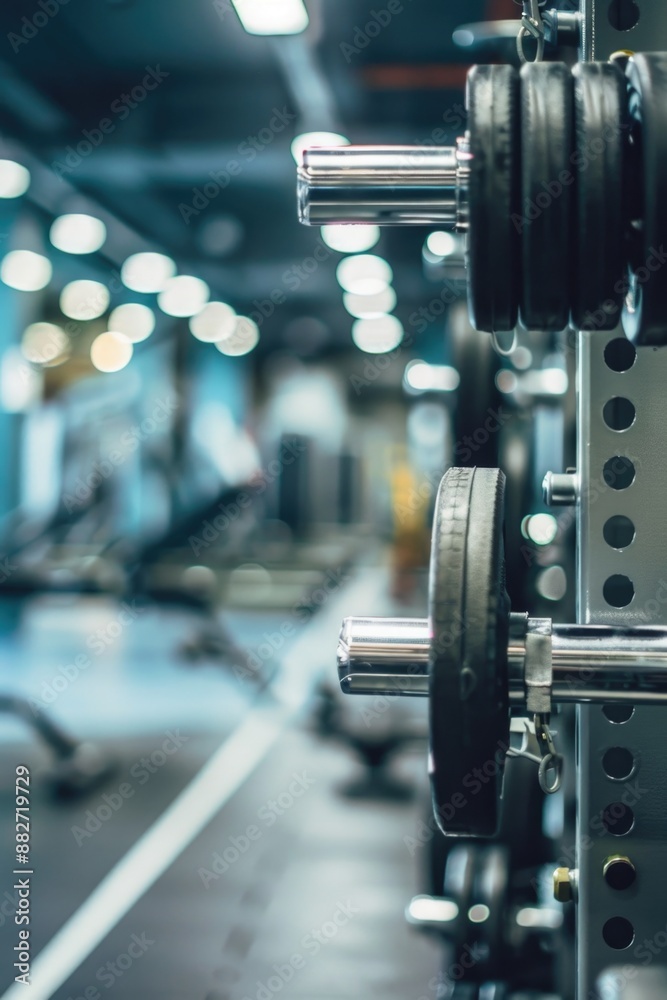 Naklejka premium Weight Lifting Room
