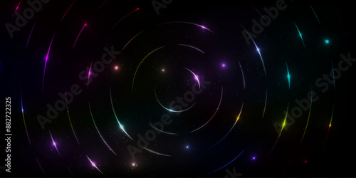 outer space universe design background, outer space poster, abstract gradient, circle lines pattern
