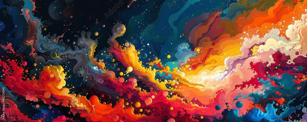 A pixelated landscape of abstract forms, their sharp edges and contrasting colors creating a sense of playfulness and energy. A pixelated landscape of abstract forms, their sharp edges and contrasting colors creating a sense of playfulness and energy.