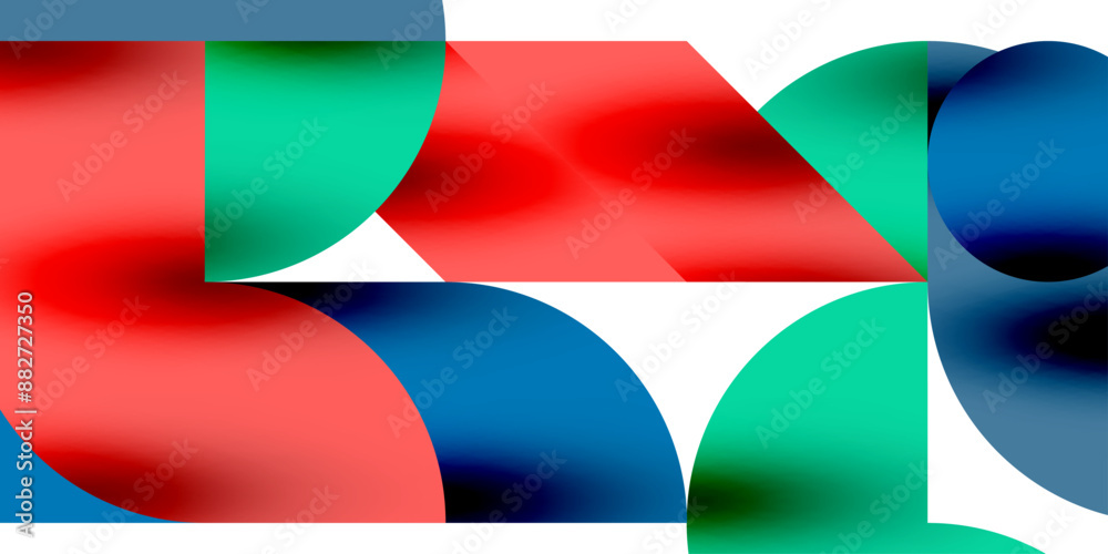 Shadow effect shiny circles and round triangles geometric modern art. Vector Illustration For Wallpaper, Banner, Background, Card, Book Illustration, landing page Shadow effect shiny circles and round triangles geometric modern art. Vector Illustration For Wallpaper, Banner, Background, Card, Book Illustration, landing page