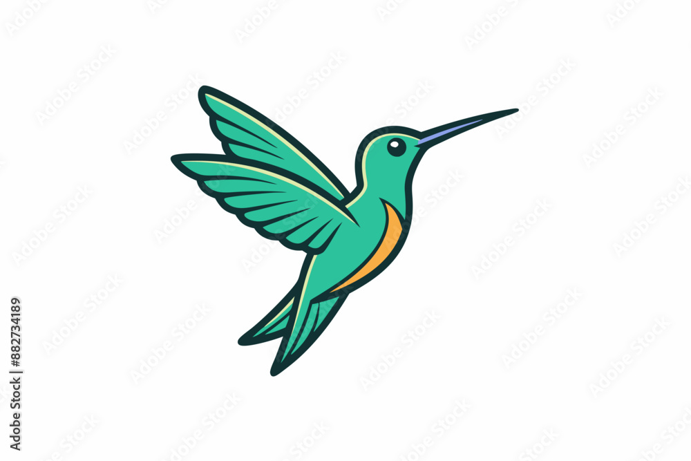 Fototapeta premium hummingbird in flight