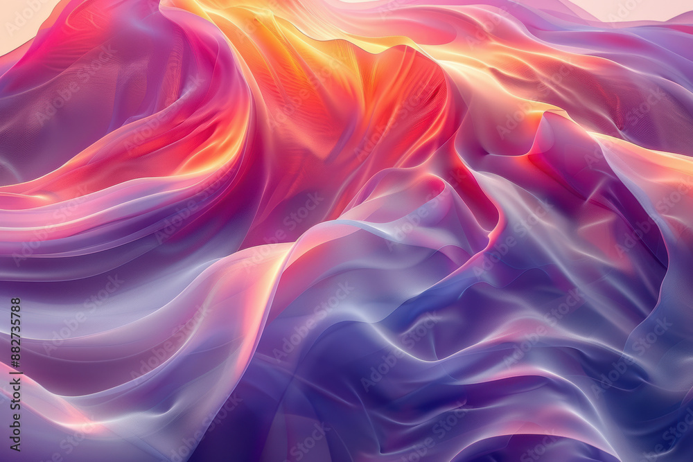 Tranquil Abstract Gradient Art Tranquil Abstract Gradient Art