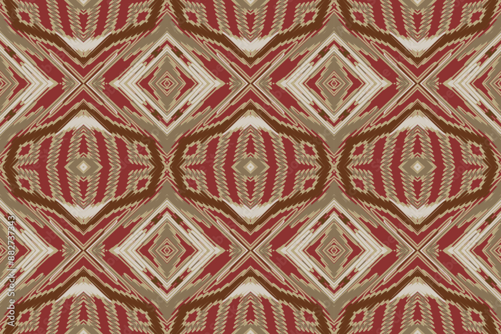 African Ikat paisley embroidery.geometric ethnic oriental seamless pattern traditional.Aztec style. Native american Southwest design Aztec pattern African Ikat paisley embroidery.geometric ethnic oriental seamless pattern traditional.Aztec style. Native american Southwest design Aztec pattern