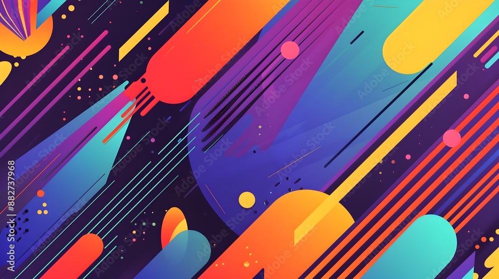 Vibrant Futuristic Cosmic Kaleidoscope Abstract Digital Vibrant Futuristic Cosmic Kaleidoscope Abstract Digital
