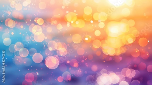 Dreamy Pastel Bokeh: A mesm...