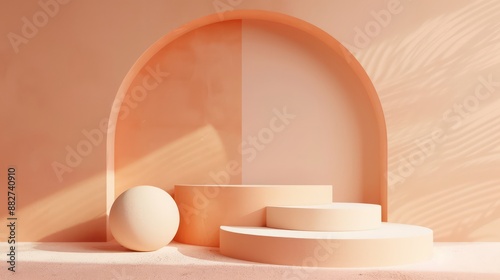 Minimalist Peach Paradise: ...