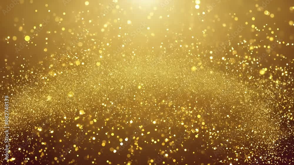 Golden Bokeh Lights Background Golden Bokeh Lights Background