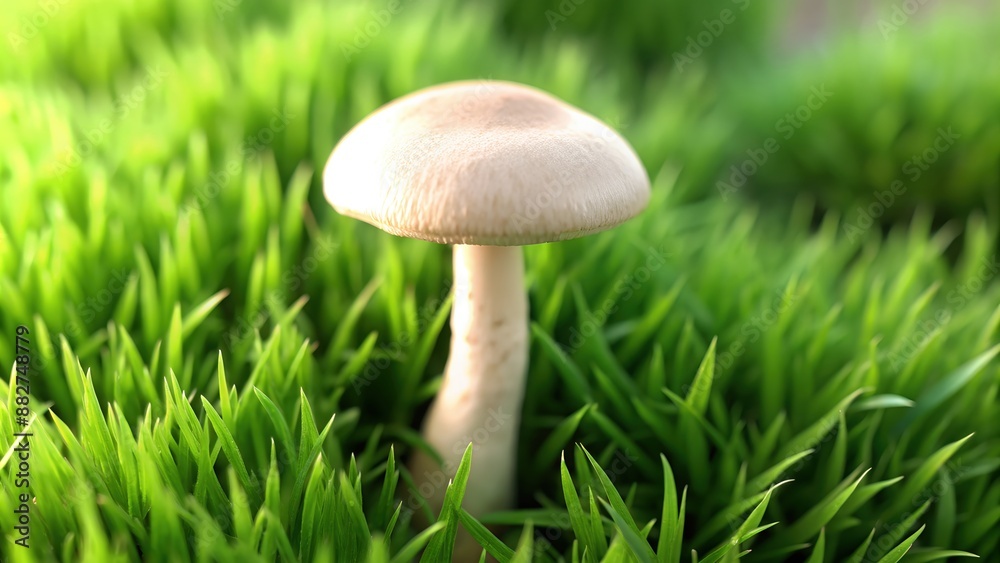 Green Grass with Mushroom Fungi Background Featuring Pasture, Sward, and Herbage Textures for Nature Posters, Wallpapers, Headers and Graphic Assets Green Grass with Mushroom Fungi Background Featuring Pasture, Sward, and Herbage Textures for Nature Posters, Wallpapers, Headers and Graphic Assets