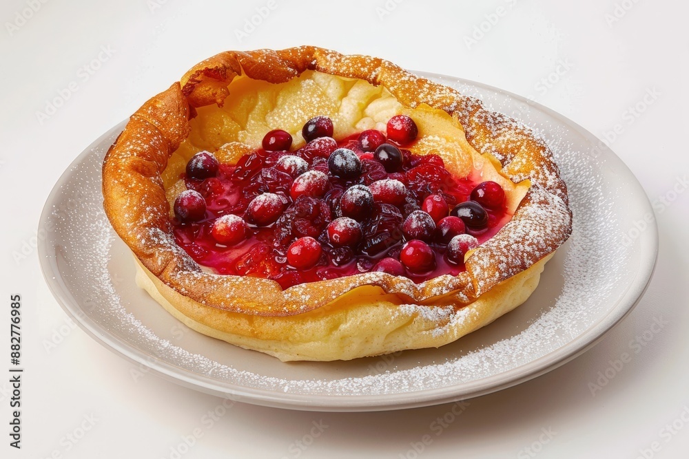 Captivating Dutch Baby with Perfectly Balanced Cranberry-Orange Compote Captivating Dutch Baby with Perfectly Balanced Cranberry-Orange Compote