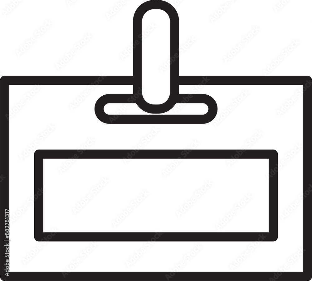 Identification Card Icon