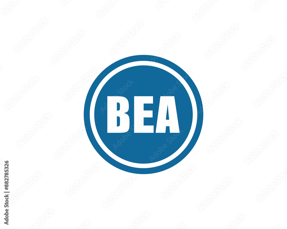 BEA logo design vector template. BEA logo design. BEA logo design vector template. BEA logo design.