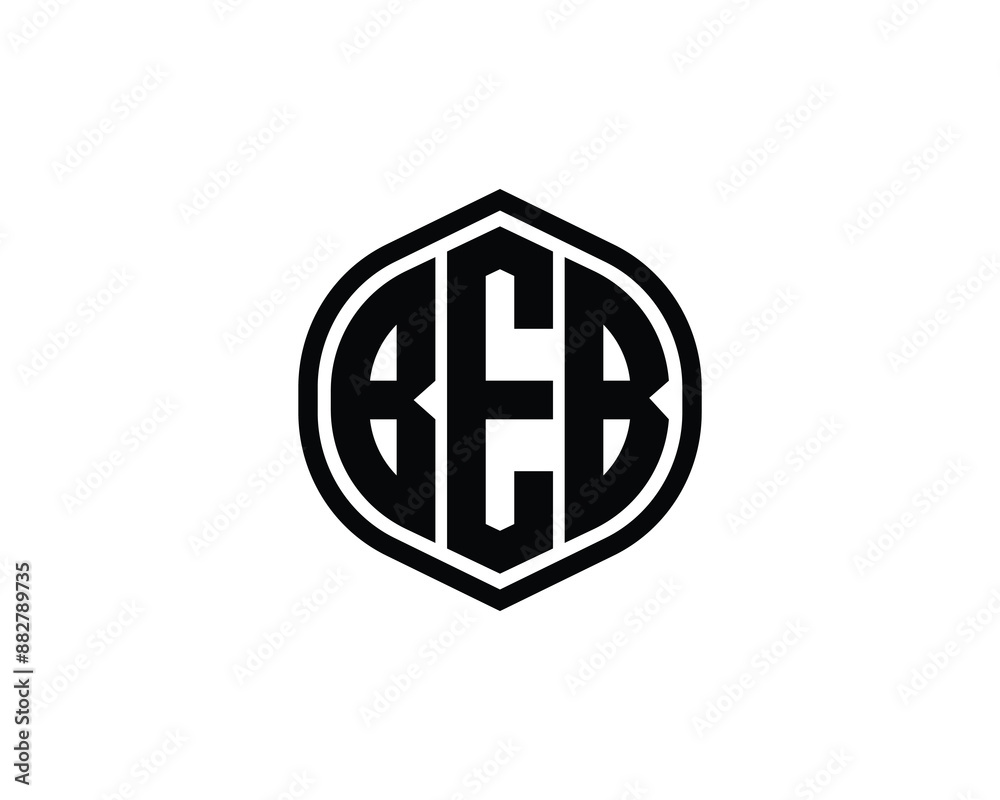 BEB Logo design vector template. BEB logo design. BEB Logo design vector template. BEB logo design.