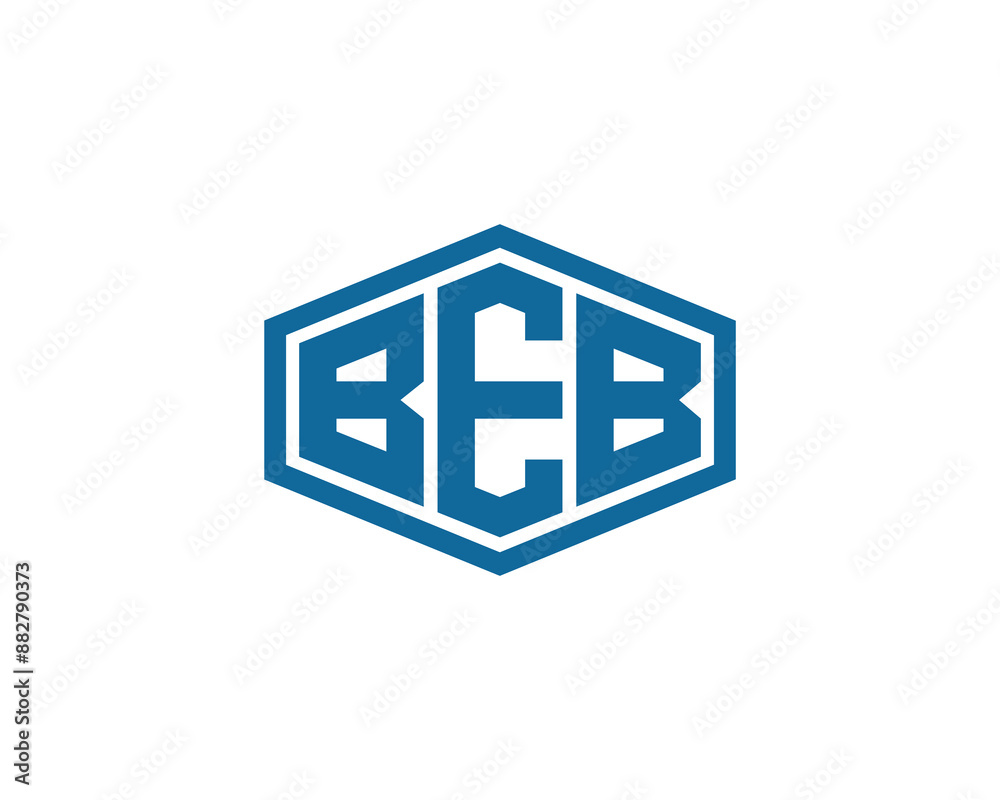 BEB Logo design vector template. BEB logo design. BEB Logo design vector template. BEB logo design.
