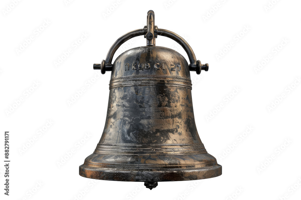 Photo of bell isolated on transparent background Photo of bell isolated on transparent background