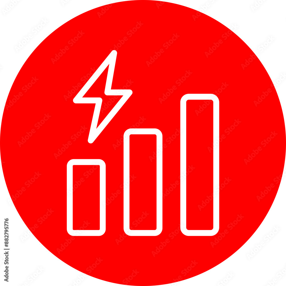 Intensity Vector Line White Circle Red Intensity Vector Line White Circle Red