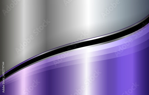 Silver purple metal background with silver shiny texture.