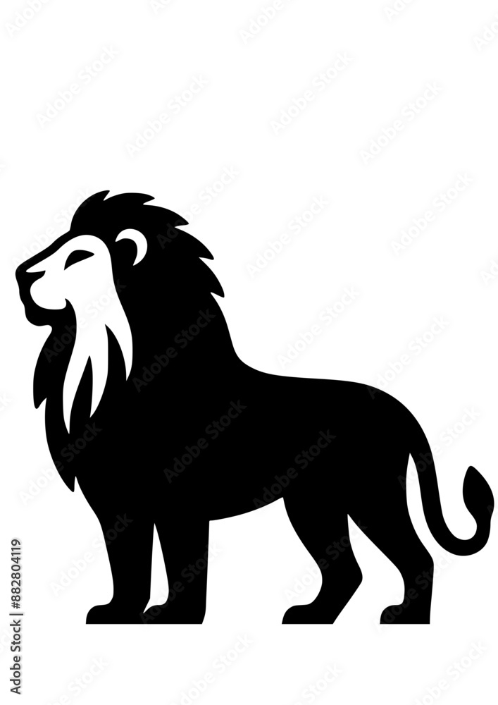Obraz premium Lion SVG, Cat SVG, Tiger SVG, Cat SVG, Dangerous Animals SVG, Animal King SVG, Africa SVG, Lion Head SVG, Lion Head Silhouette, Clipart, Cut file for Cricut, SVG, JPG, PNG, Leopard, Panthera, Jaguar