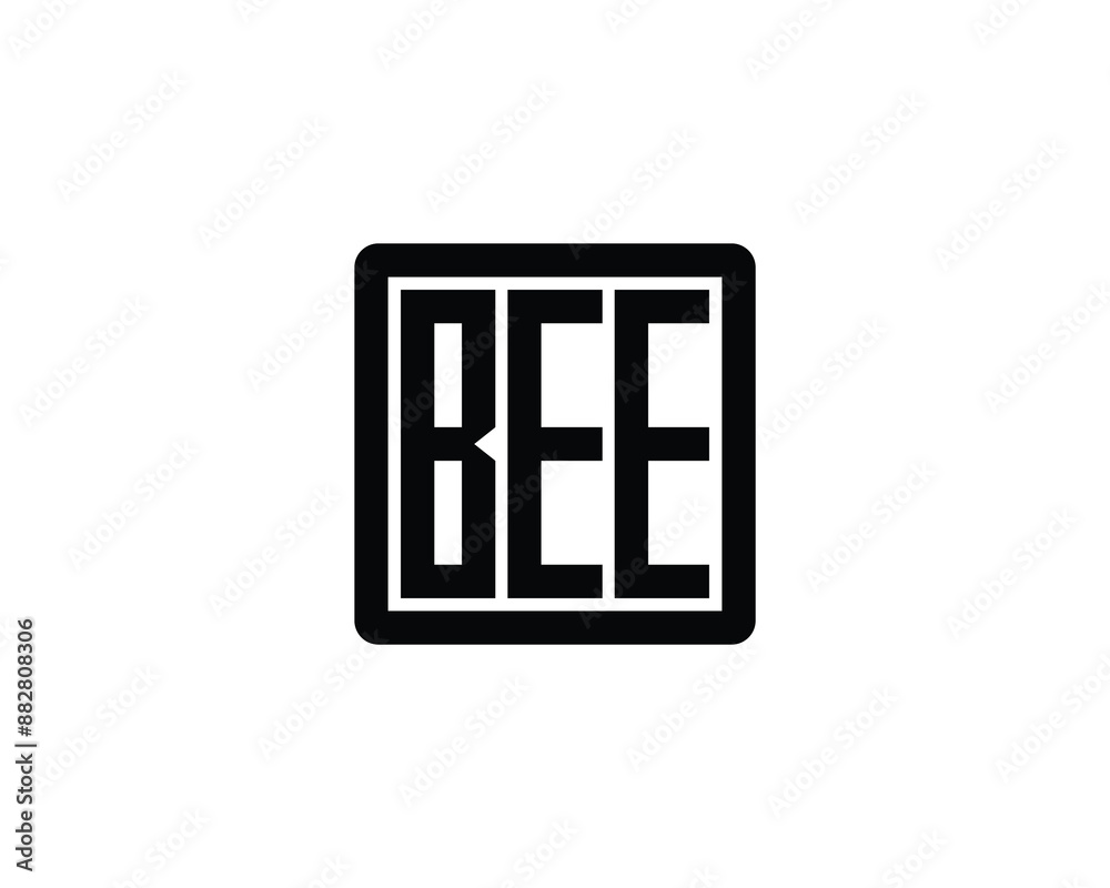 BEE Logo design vector template. BEE logo design.