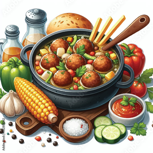 Meatball Bakso Soup