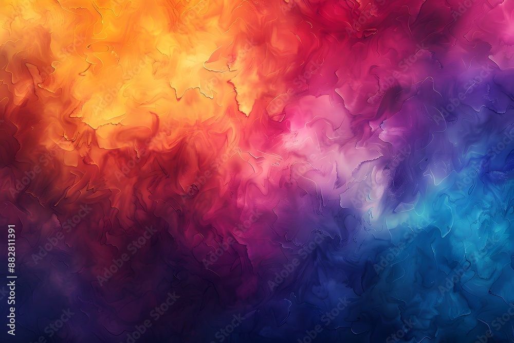 Obraz premium Vivid Abstract Colorful Swirl