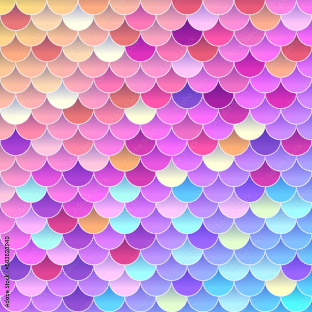 Colorful holographic Mermaid scales disco abstract background texture. Vetor illustration Colorful holographic Mermaid scales disco abstract background texture. Vetor illustration